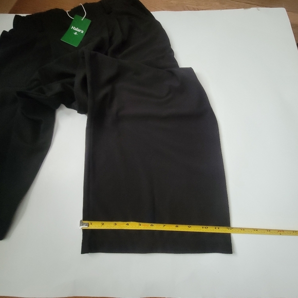 Halara NWT high Waist Pleated Textured Wide- Leg Size Medium. - Picture 12 of 12
